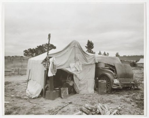 Cotton Pickers' Camp, Nipomo, California