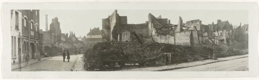 War damage in Lille (France) after the First World War ('Ruines de Lille')