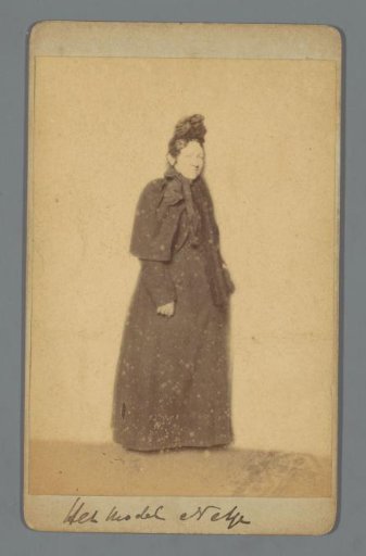 Portrait of the model Netje (Arti, Pulchri Studio)