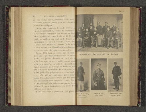Officers of the Paris security service
