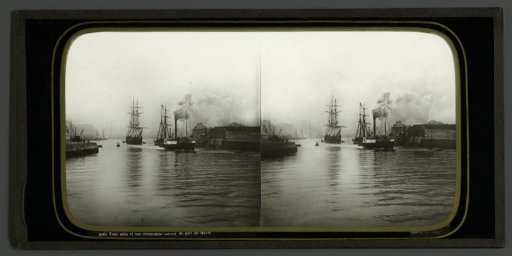 Seapiece in the harbour of Le Havre