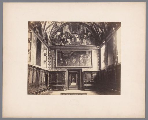 Interior of the San Martino in Naples