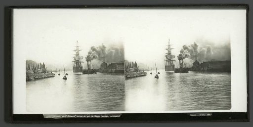 Seapiece in the harbour of Le Havre