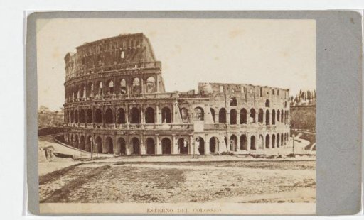 Exterior of the Colosseum
