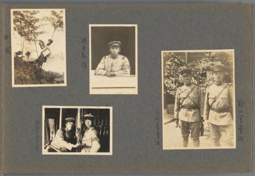 Portraits of fellow soldiers