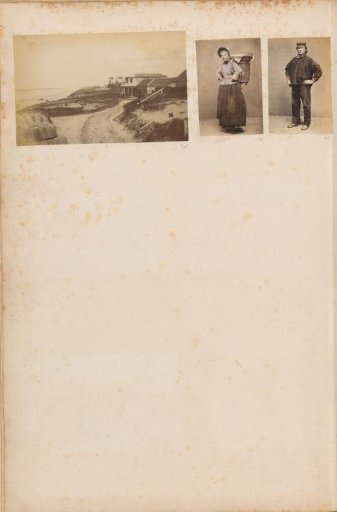 Portrait of a man in (possibly) Zandvoort costume