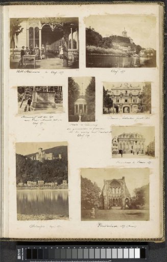 View of Cleves with tower and water