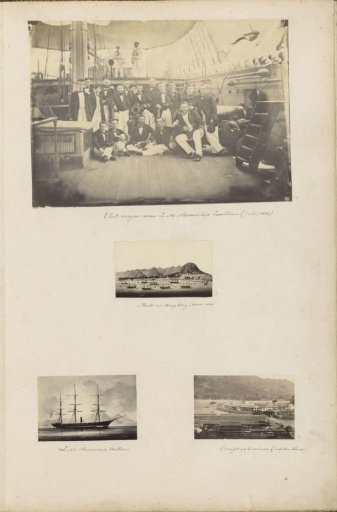 General staff on deck of H.M. steamship 'Zoutman'