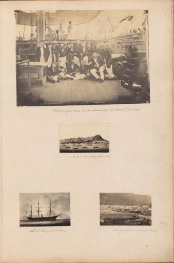 Ships at the roadstead of Hong Kong