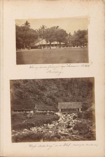 View of the residence of the governor of Sumatra's west coast in Padang