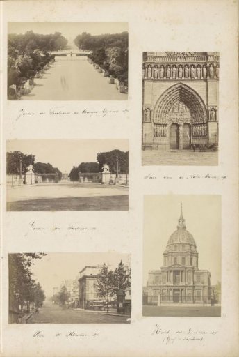 Exterior of the south side of the Dôme des Invalides in Paris
