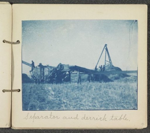 Separation and storage of the harvest