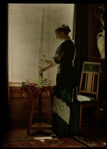 Woman by the window