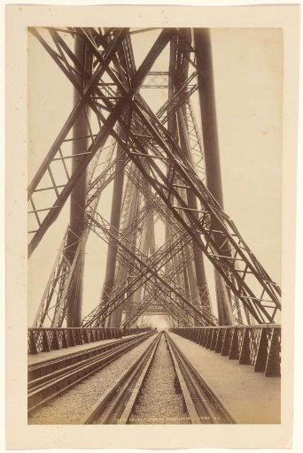 Forth Bridge over the Firth of Forth between North Queensferry and Queensferry, Scotland