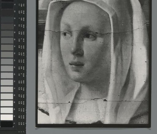 Photographic reproduction of a (detail) painting by Han van Meegeren