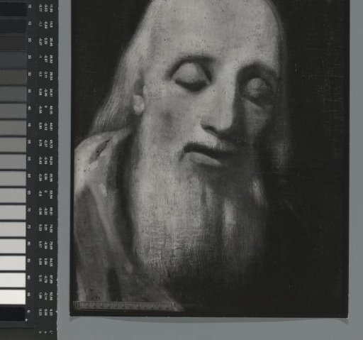 Photographic reproduction of a (detail) painting by Han van Meegeren