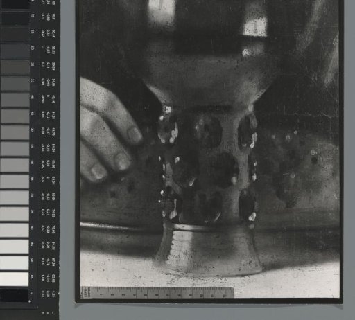 Photographic reproduction of a (detail) painting by Han van Meegeren