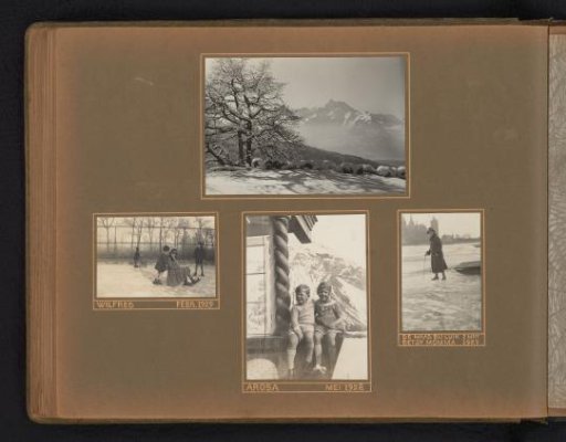 Views of Arosa and the frozen Meuse in Liège, with Wilfred and Betsy Momma