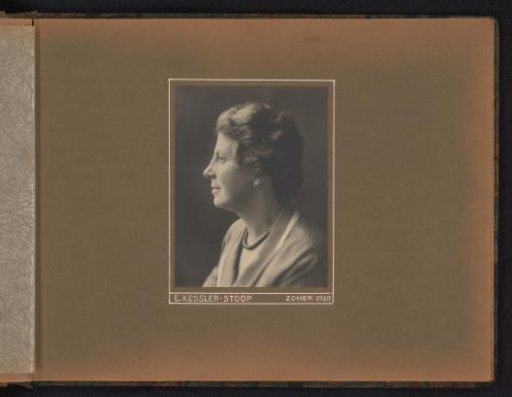 Portrait of Bep Kessler-Stoop
