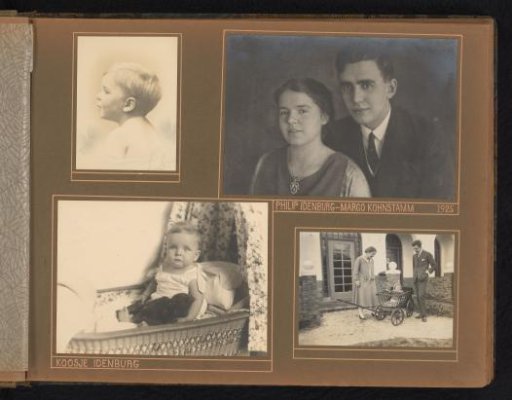 Philip Idenburg and Margo Idenburg-Kohnstamm with Their Son Koos