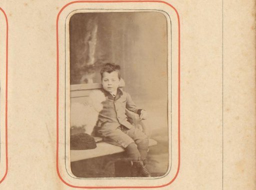 Portrait of an Unknown Boy with a Dog