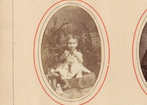 Portrait of an Unknown Girl with a Doll
