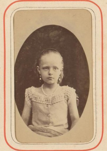 Portrait of an unknown girl