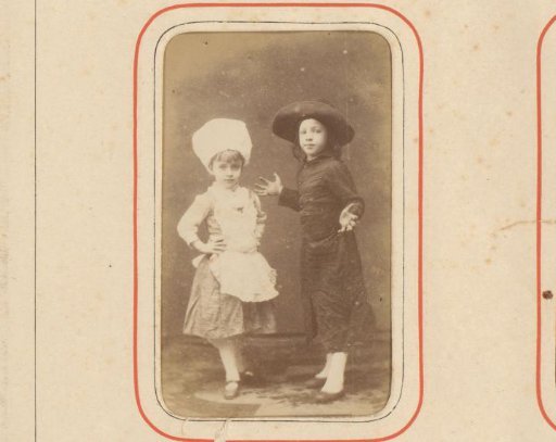 Portrait of an Unknown Boy and Girl in Costume
