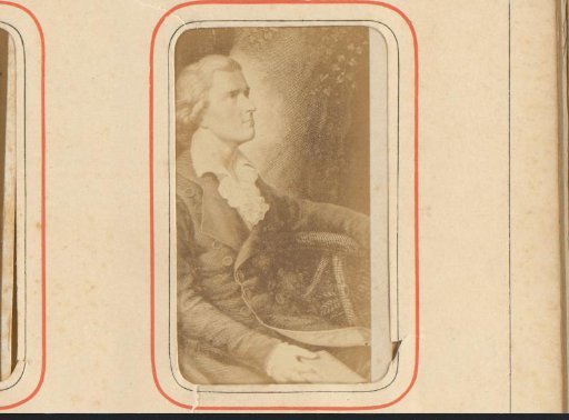 Photographic reproduction of an engraving of a portrait of Friedrich von Schiller