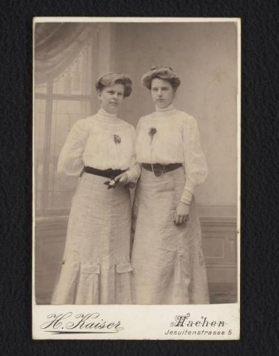 Portrait of Go Kessler with a friend