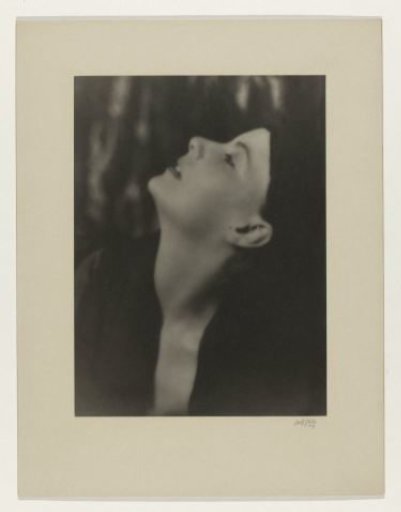 Portrait of the Movie Star Greta Garbo