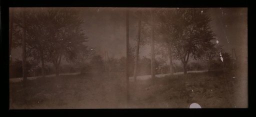 Country road with car