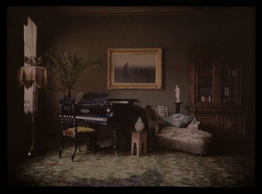 Interior with piano