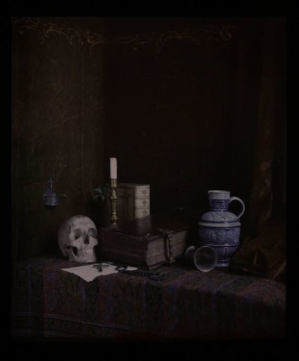 Still Life with a Skull