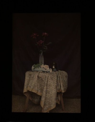 Still Life with Flowers on a Table
