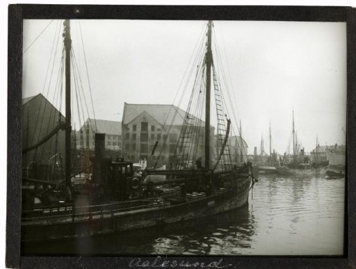 Ship in the Harbor of Ålesund