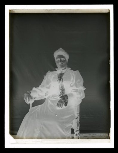 Portrait of an Unknown Woman on a Chair