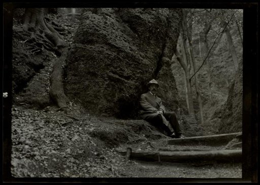 Film negative with a view of Eisenach
