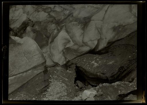 Film negative with a view of Zermatt