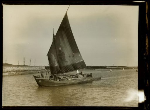 Film negative with a view of Venice