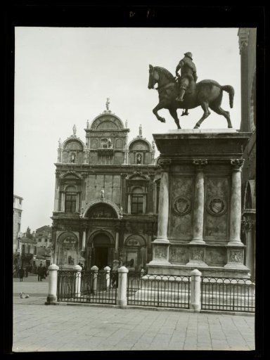 Film negative with a view of Venice