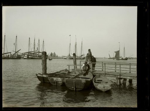 Film negative with a view of Venice