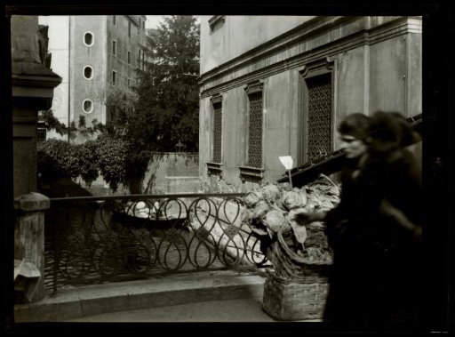 Film negative with a view of Venice