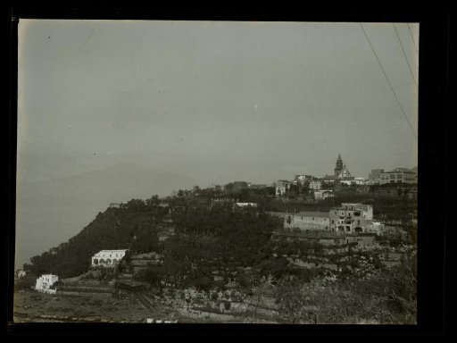 Film negative with a view of Naples or surroundings