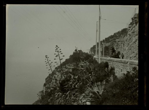 Film negative with a view of Naples or surroundings