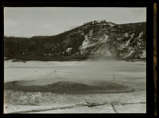 Film negative with a view of Naples or surroundings