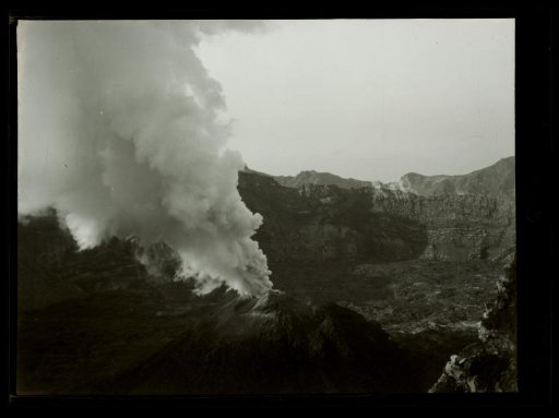 Film negative with a view of Naples or surroundings