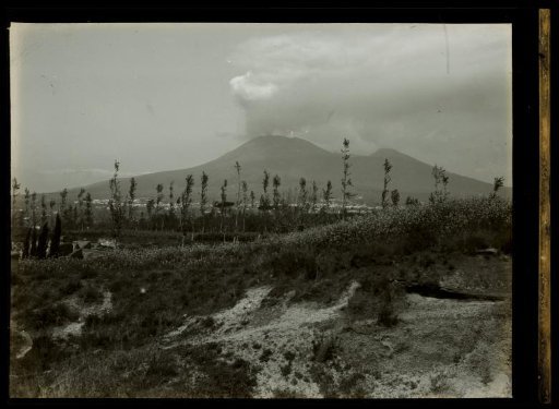 Film negative with a view of Naples or surroundings