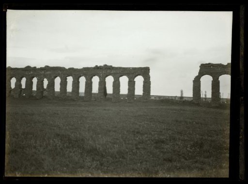 Film negative with a view of Rome