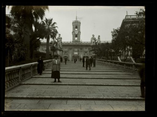 Film Negative with a View of Rome